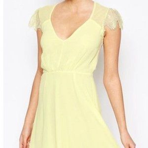 ASOS Pale Yellow Dress